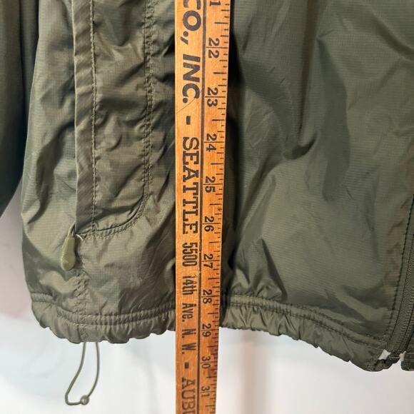 L.L. Bean Men's Jacket Fleece Lined Windbreaker Full Zip Green XXL Reg - Picture 7 of 7